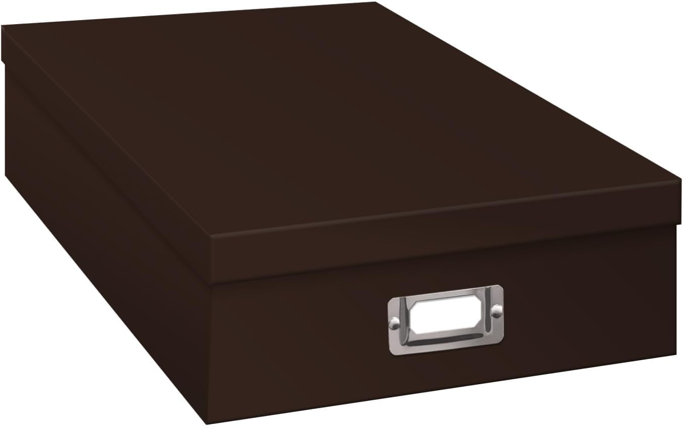 Pioneer Jumbo Scrapbook Storage Box, Dark Brown, 14.75 Inch x 13 Inch x 3.75 Inch image 3