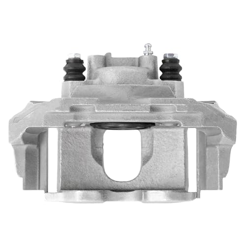 Image of Detroit Axle - Front Right Brake Caliper for Chrysler Dodge Daytona LeBaron Shadow Spirit Plymouth Acclaim Sundance Disc Brake Caliper with Bracket Assembly Replacement