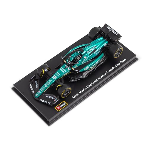 Bburago Formula 1 F1 Asto Martin AMR 23 Lance Stroll with Helmet (2023), 1:43 Scale - Image 4