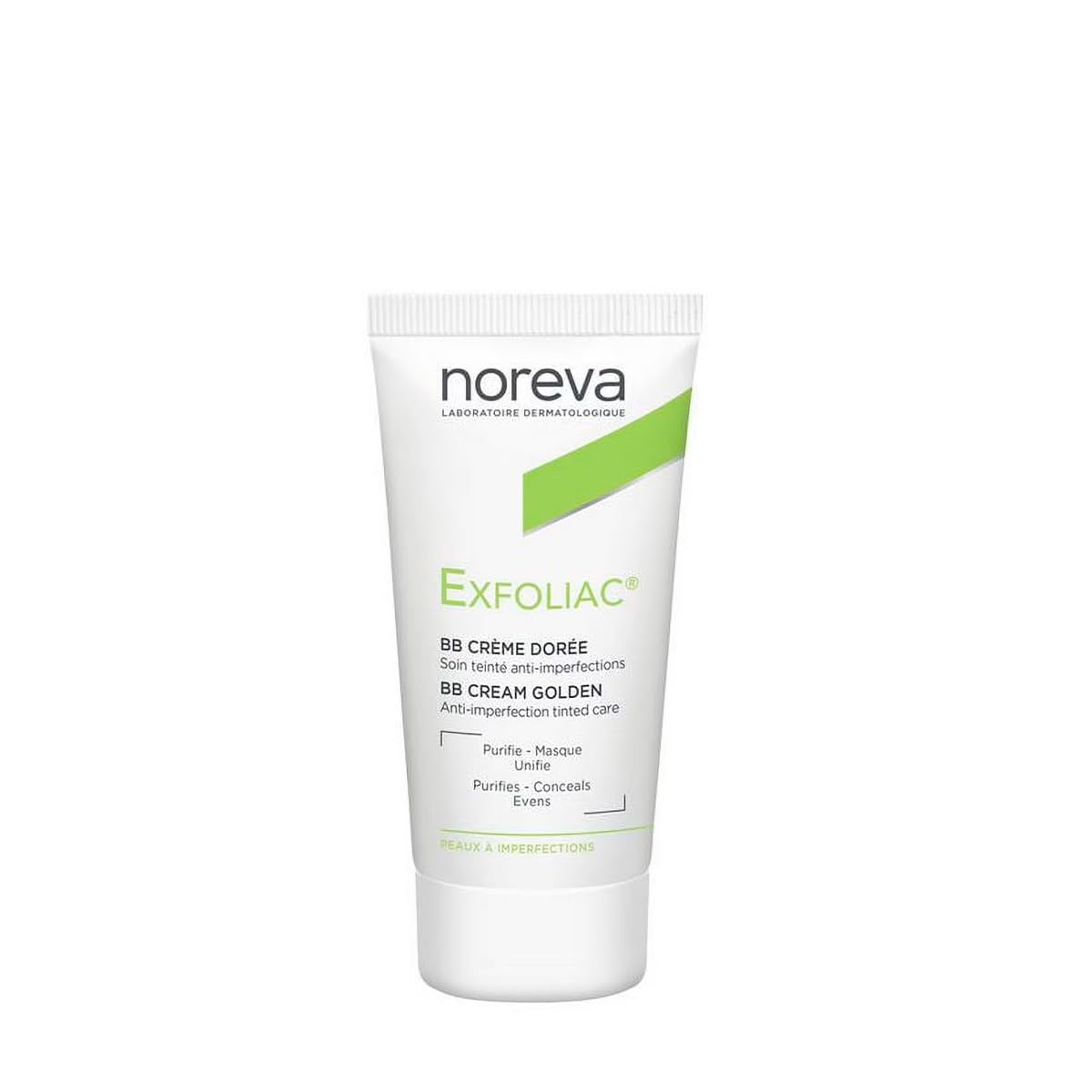 Noreva Exfoliac BB Cream 30ml - Golden Tinted