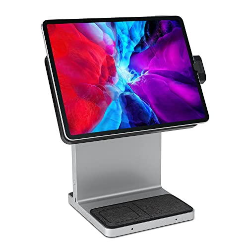 Kensington StudioDock iPad Pro Stand - Verstellbare Tablet-Halterung für iPad Pro 12 - Magnetische Befestigung - Schnelles Aufladen von iPad, iPhone und AirPod, K34030WW