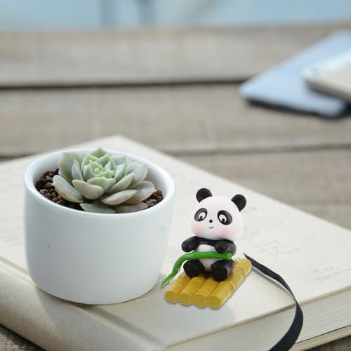 Figurines de panda mignonnes à assembler, cadeau idéal pour passionnés - 8