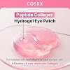 COSRX Parches de Ojos de Colágeno Hidrogel con Péptidos Rosados para Ojos Hinchados (60) | Parches de Ojos Refrescantes y Reafirmantes con 4 Péptidos y Cafeína, Mascarilla de Gel Descongestionante, Cuidado de la Piel Coreano para Todo Tipo de Piel, 60 Unidades (Paquete de 1) 4