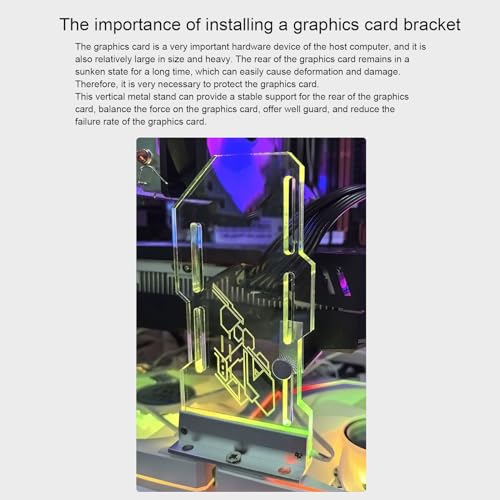 Soporte Ajustable RGB para Tarjeta Gráfica con Iluminación ARGB miniatura 6