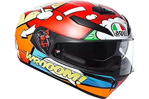 AGV K3 Sv Casco de Motocicleta, Hombre, Balloon, M