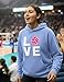 Tstars Volleyball Hoodie for Teen Girls and Women - Athletic Sports Pullover Gift for Players Coaches & Fans Small California Blue