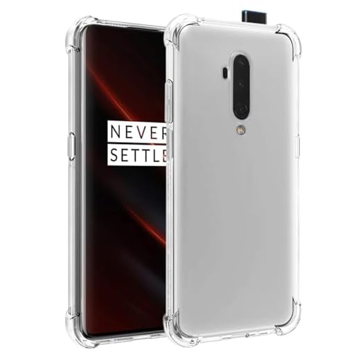 Wanyuexes Hülle für OnePlus 7T Pro 5G Case, HD1925 Case, Rundumschutz Schutzhülle Cover, Ultradünn TPU Transparent Stoßfest Handyhülle für OnePlus 7T Pro Clear