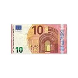 Litfax GmbH 10€ Euroschein/Spielgeld ca. 95x50 mm, je Pack. 25 Stück (1 PG)