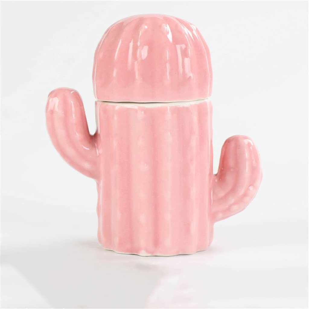 AYCDL Ceramic plant toothpick holder with lid cotton swab box living room toothpick box storage box Toothpicks,E