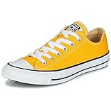 gelbe chucks spongebozz  CONVERSE Chuck Taylor All Star Seasonal Ox, Unisex-Erwachsene Sneakers, Gelb (Jaune petant), 38 EU