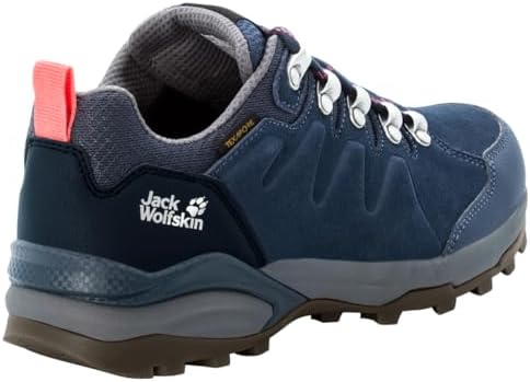 Jack Wolfskin Women's Refugio Texapore Low W Hiking Shoe, Dark Blue/Grey, 10.5 | Image 7