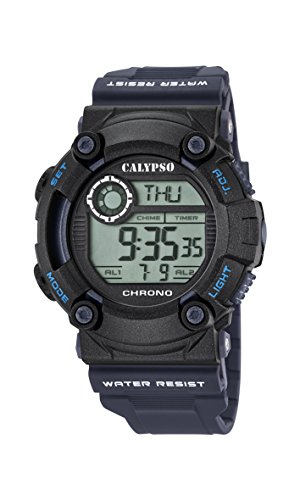 Preisvergleich Produktbild Calypso Herren Digital Uhr mit Plastik Armband K5694 / 5