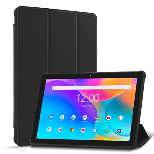 PRITOM 2026 10 Inch Tablet with Case, WiFi 6 5GHz, 64GB, HD IPS, 6000mAh, Black
