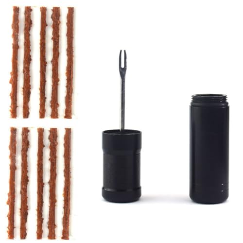 lafomukea Fahrrad Reifen Flickzeug Reparaturset, Fahrradreifen Pannen Set, Reifenpannen Schnell Reparieren, Tire Repair Kit für MTB, Rennradreifen