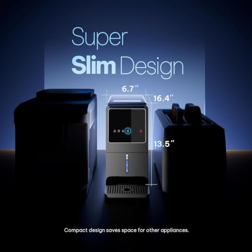 Image of Silonn Nugget Ice Maker Countertop, Auto-Dispense Ice System, Self-Cleaning Ice Machine, 40 lbs Per Day Soft Chewable Ice, Self-Dispensing Nugget Ice Maker for Home Kitchen, Office and Party Use