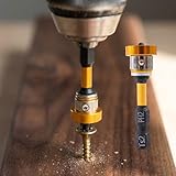 Drywall Screw Setter, Magnetic Positioning Screwdriver PH2 Bits,1/4″ Hex Shank Drywall Screw Bit for Plasterboard Screw, 50mm (1Pcs)