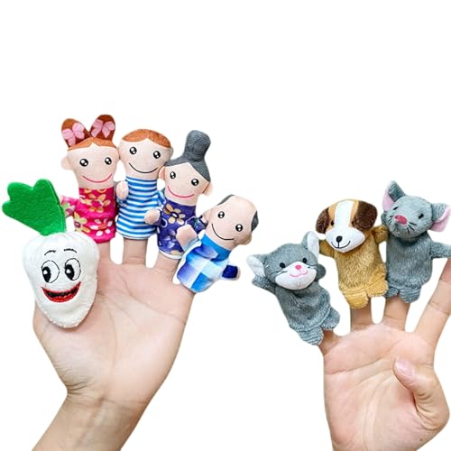 Marionnettes à doigts éducatives pour animer l'heure du conte en classe