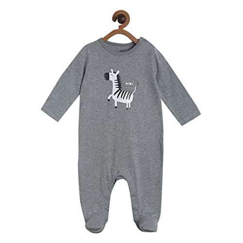 Image of miniklub Infant Boys Pack of 2 Printed Cotton Sleepsuit