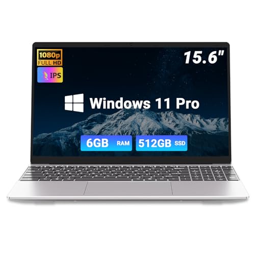 Breloom 15.6�C���` Win 11 �m�[�g�p�\�R�� 6GB+512GB �m�[�g�p�\�R�� Celeron N4500 �v���Z�b�T�[ Win �m�[�g�p�\�R�� 1920x1080 FHD �f�B�X�v���C Wi-Fi 5 BT5.0 �e���p�b�h �r�W�l�X&