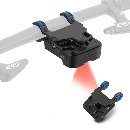 Bicycle Laser Calibrator, Rechargeable Bike Wheel Handlebar Seat Alignment Tool, High-Precision Infrared Light for Road/Mountain/Folding Bikes- ±0.5mm Accuracy, IP54 Waterproof, 30s Quick Installation
