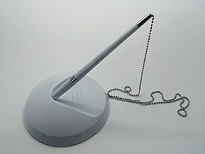 Janrax Weißer Empfangsstift mit Kette