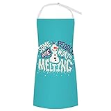 [RFSHOPH] アナと雪の女王 エプロン H型 首掛け おしゃれ 男女兼用 シンプル メンズ レデイース カフェエプロン ポケット付き シワ防止 フリーサイズ 北欧 仕事用 料理教室 家庭用 保育士用 調節可能 かわいい 人気 キャラクター