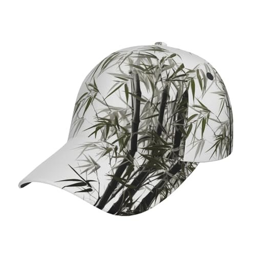 FWJZDSP Gorra de béisbol con Visera Ajustable y Estampado de árboles asiáticos