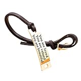 Inspirational Gifts For Women Saying stamped"You are loved You are valued You are beautiful" leather