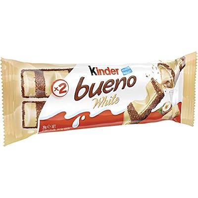 Ferrero Kinder Bueno White Box Of 30