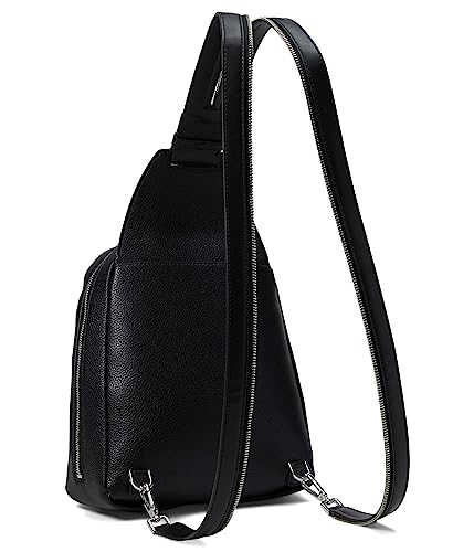 Calvin Klein Women's Mia Casual Sling, Black/Silver, Medium2