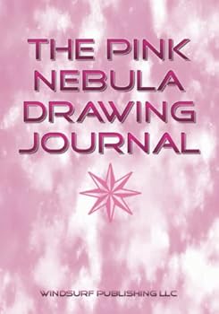 Paperback The Pink Nebula Drawing Journal Book