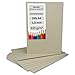 Produktbild 20 Stück Buchbinderpappe DIN A4 - Stärke 1,0 mm (0,1 cm) - Grammatur: 615 g/m² - Format: 29,7 x 21,0 cm - Farbe: Grau-Braun