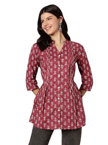 Image of Janakdulari Fashion Cotton Printed Top for Women and Girls (JDC-307)|| Party Office Home College Jean Wear