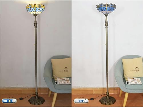 Lámpara de pie de vidrieras para renovar la iluminación y el estilo de tu hogar 4