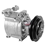 Otobaijeni 12V 1PK 6A671-67114 6A671-97110 6A671-97114 6A67197110 6A67197114 Air Conditioning Compressor SCSA06C for Kubota 1906-7000 L M Series Tractor A/C Compressor Replacement Parts
