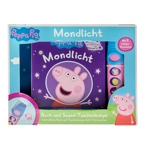 Peppa Pig - Pop-Up-Buch mit Taschenlampe - Bilderbuch mit 5 lustigen...