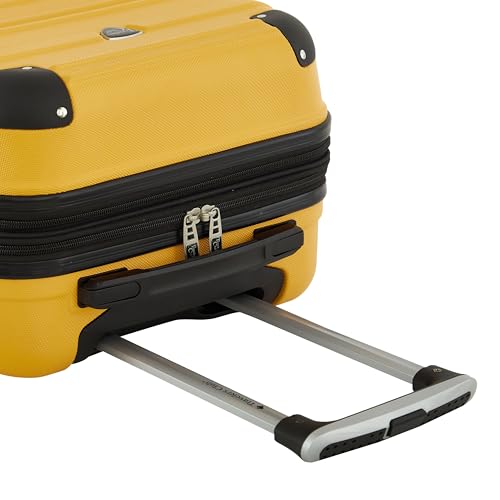 Image of Travelers Club Phoenix Luggage, Gold Rod, 22-Inch Carry-On