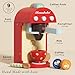 Le Toy Van - Honeybake Premium Wooden Cafe Machine Set - Pretend Kitchen and Cafe Play Toy Set | Kids Role Play Toy Kitchen Accessories (TV299), Small