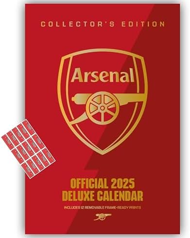 Arsenal (EPL) 2021 A3 Calendar Merchandise - View #9