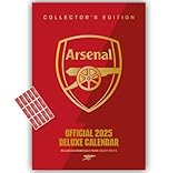 Calendario Arsenal 2024 – Edición Deluxe con 12 impresiones listas para marco – Incluye pegatinas organizadoras GRATIS