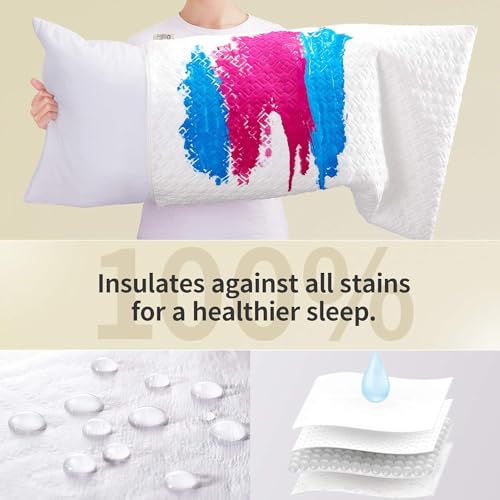 Ultra-Soft Waterproof Pillow Protector