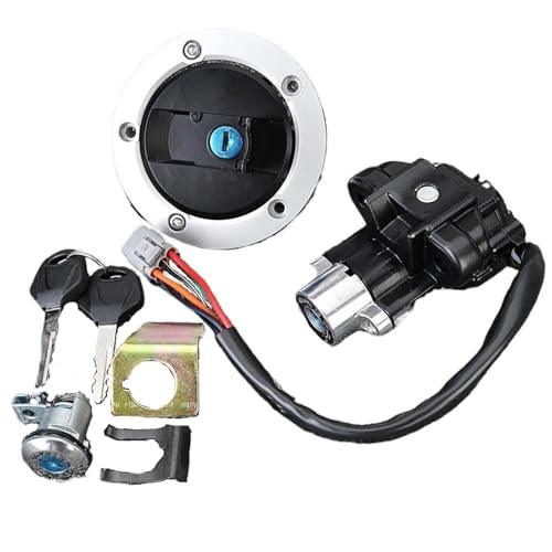 Cerradura para tapa de tanque evita fugas gasolina en Suzuki V-Strom DL1000 2014