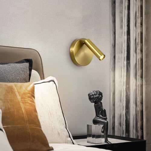 Lampara de pared de cabecera estilo moderno para leer libros en la cama 8