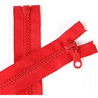Mdingbao-Chiusure lampo 5 # 1pcs metallo con cerniera testa