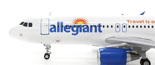 Geminijets Allegiant Airbus A320 N221Nv With Stand 1/200 Diecast Aircraft Pre-Built Model #TOP3