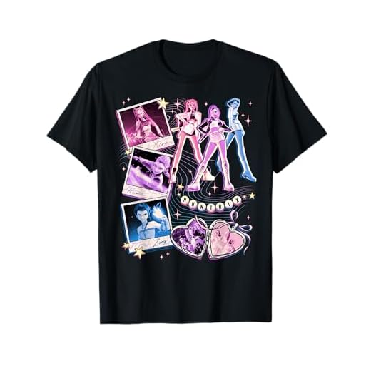 Kpop Demon Hunters Halloween Mira Rumi & Zoey BFF's Collage T-Shirt
