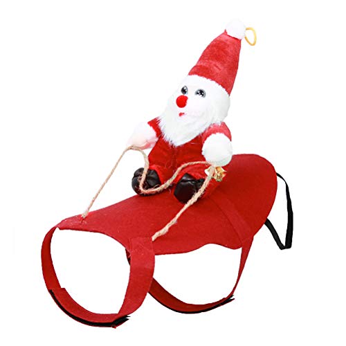 Disfraz para perro Santa Navidad talla M