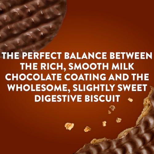 McVitie's Milk Chocolate Digestive Biscuits, 433 g (Pack of 12)