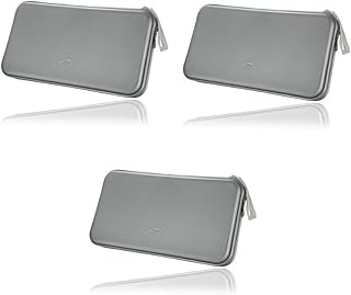 Homoyoyo Disco 3Pcs 80 Caixa De Armazenamento De Plástico 80 Caixa De Disco Organizador Caixa De Armazenamento Plástico 80 Disco Titular Bin Organizador 80 Disco Dvd Titular Caixa De