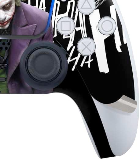 Skinit Decal Gaming Skin Compatible with PS5 Bundle - Officially Licensed The Dark Knight Joker Design
